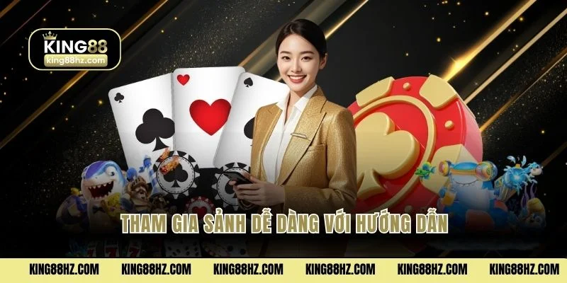 Tham gia sảnh dễ dàng với hướng dẫn